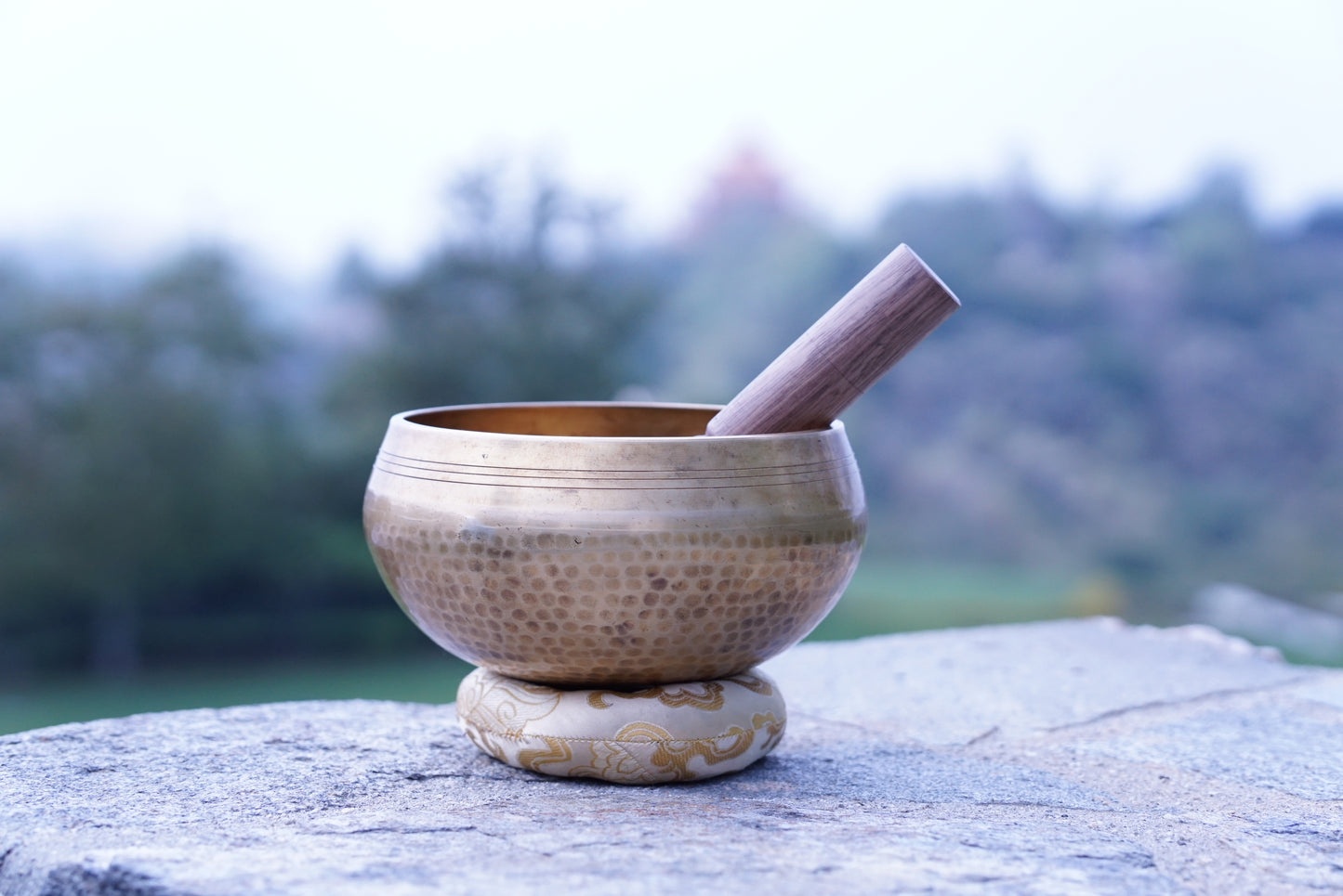 Thousand-Petal Lotus Singing Bowl