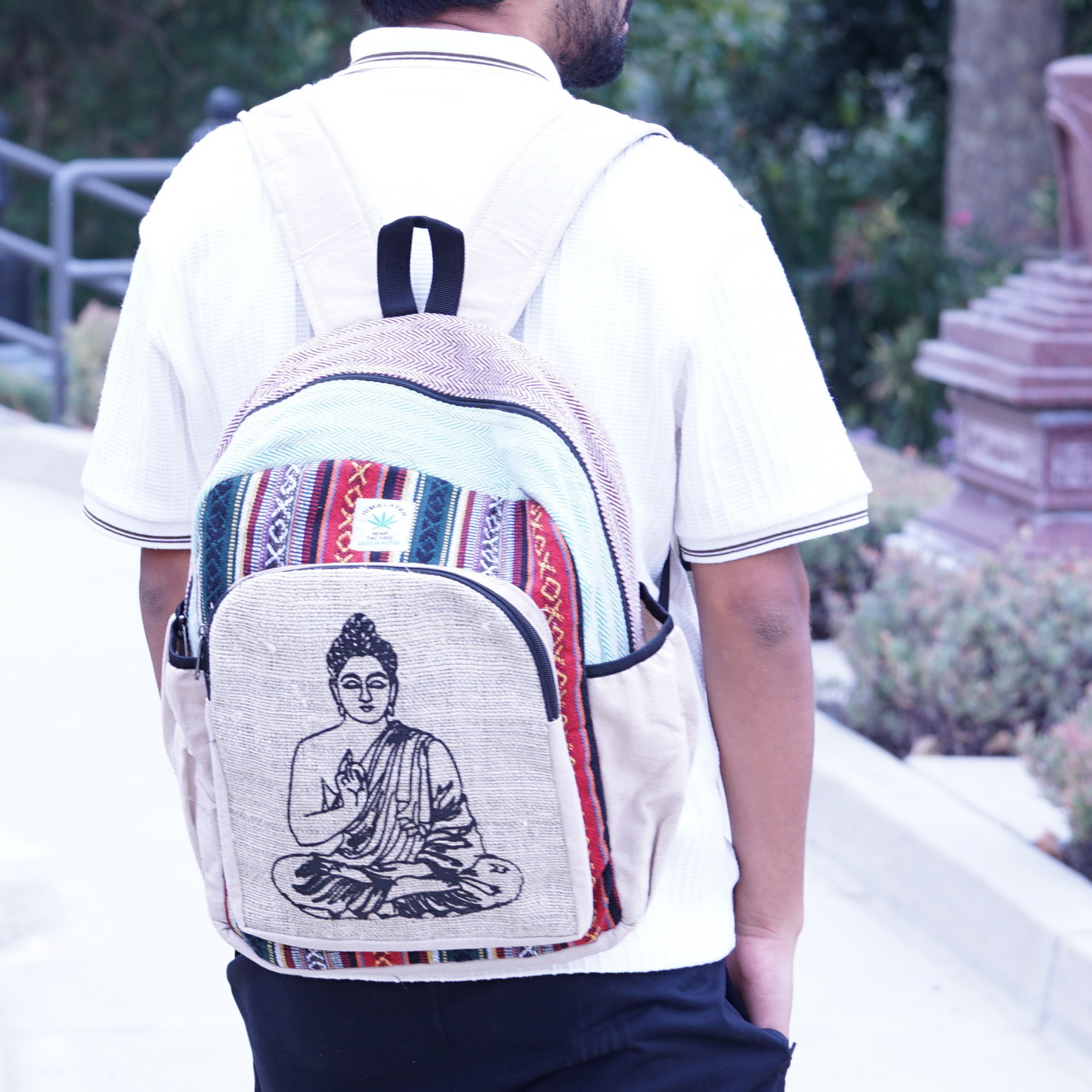 Buddha Meditating Backpack