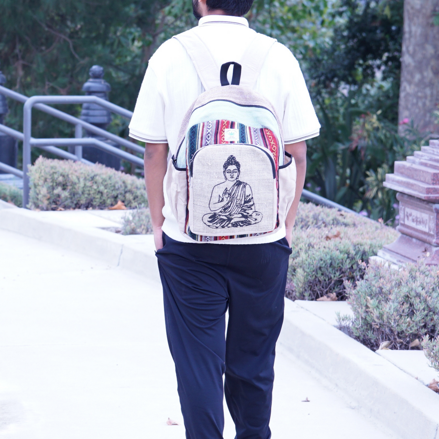 Buddha Meditating Backpack