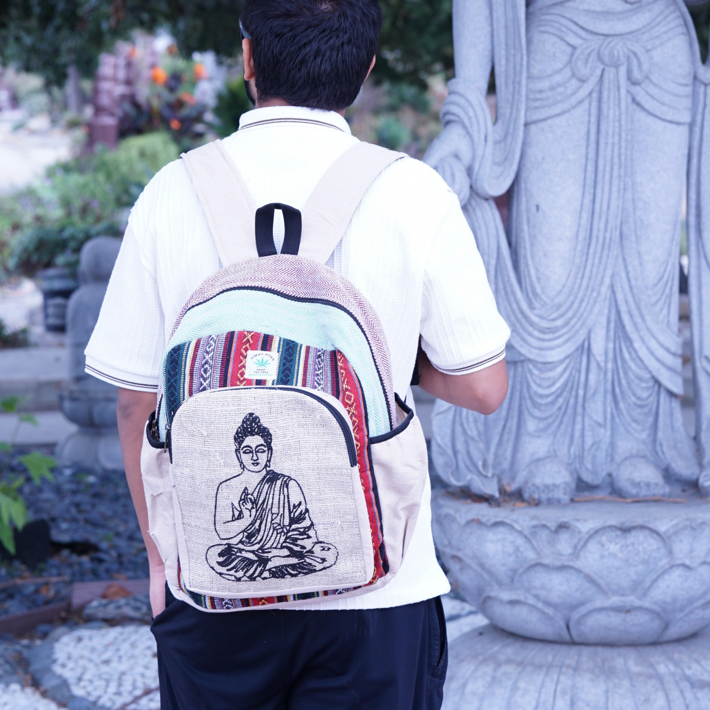 Buddha Meditating Backpack