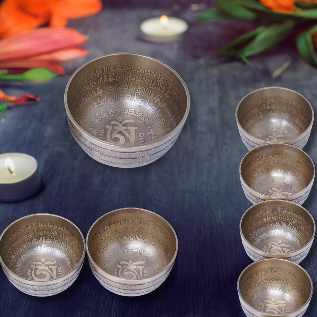 Ohm Singing Bowl: Set of Seven